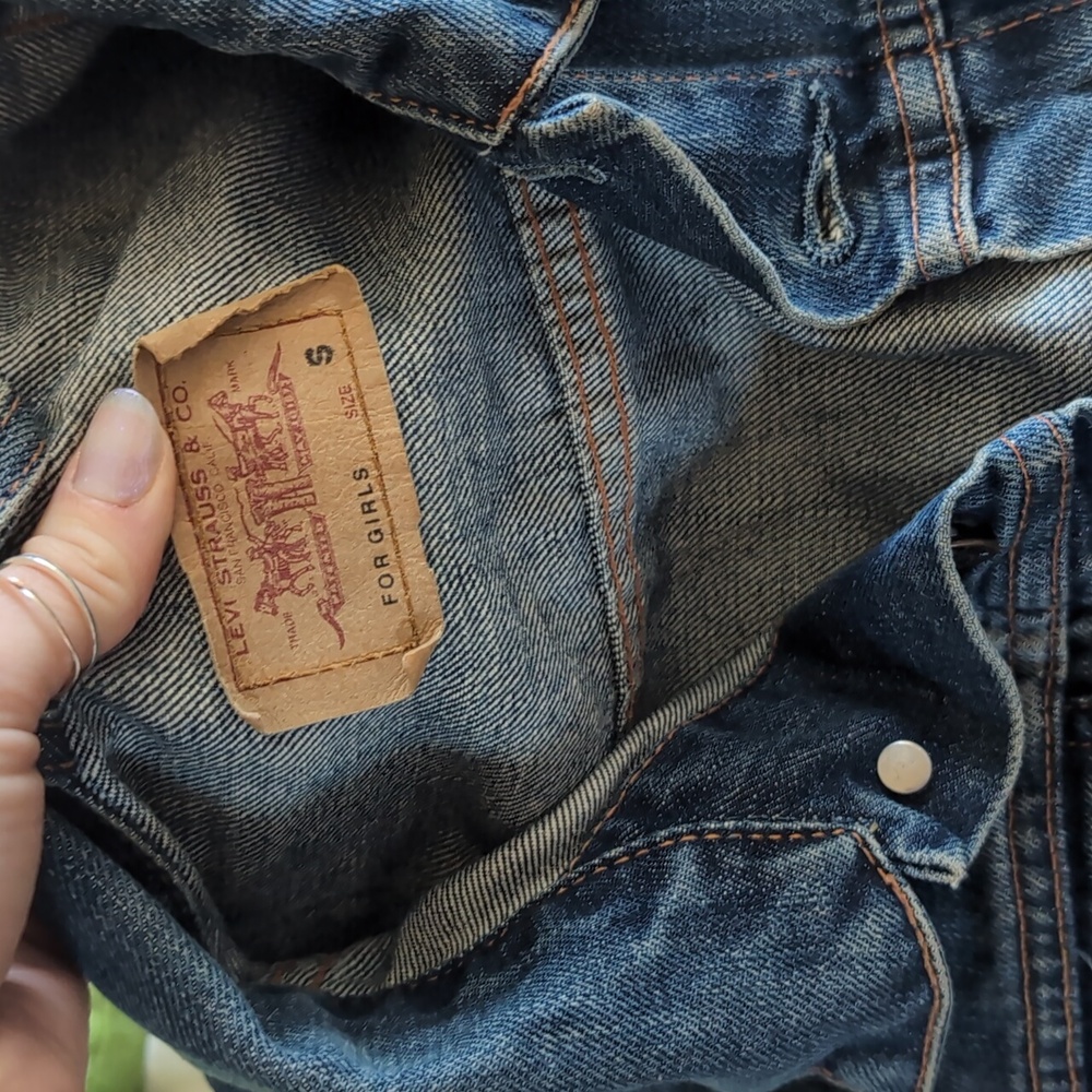 Girls Jean Jacket - Picture 5 of 9